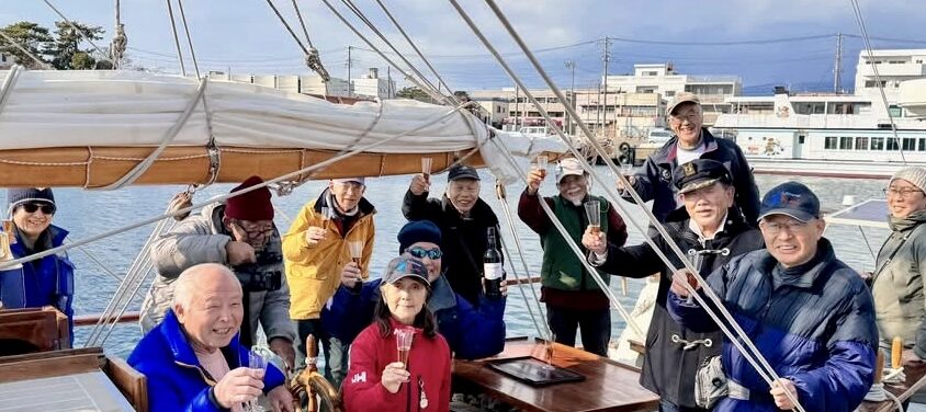 2026年もやります 「酔っ払いシェリーの旅」 - 帆船Ami Schooner Ami