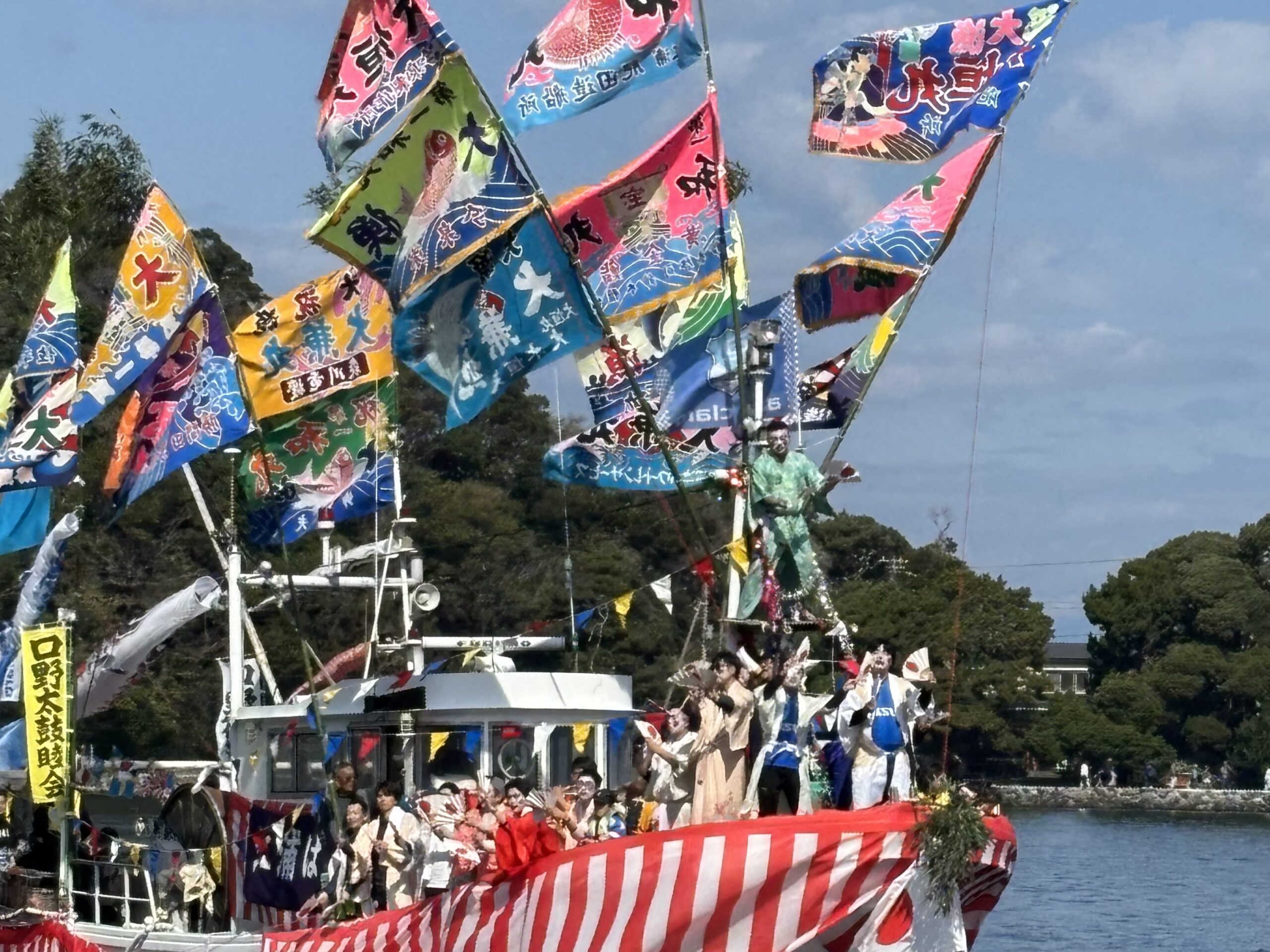 毎年恒例大瀬祭りクルーズ