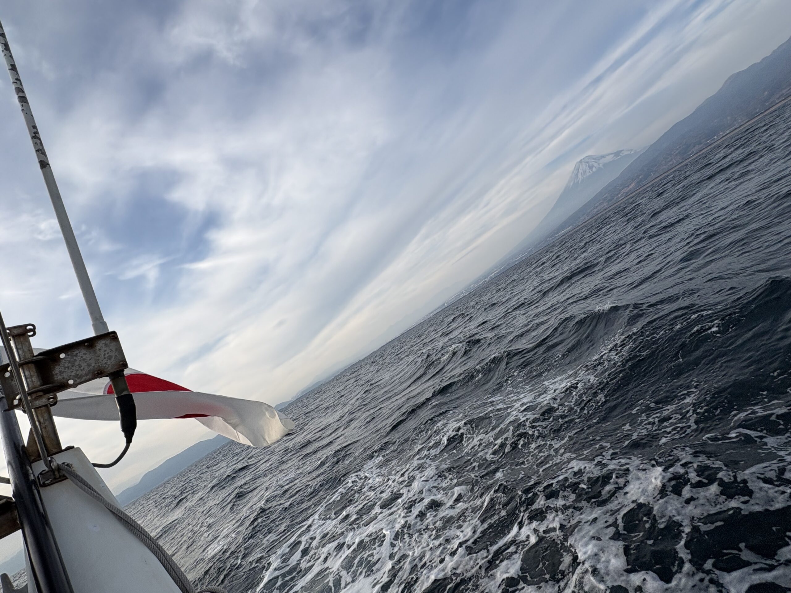 冬でも駿河湾トレーニング